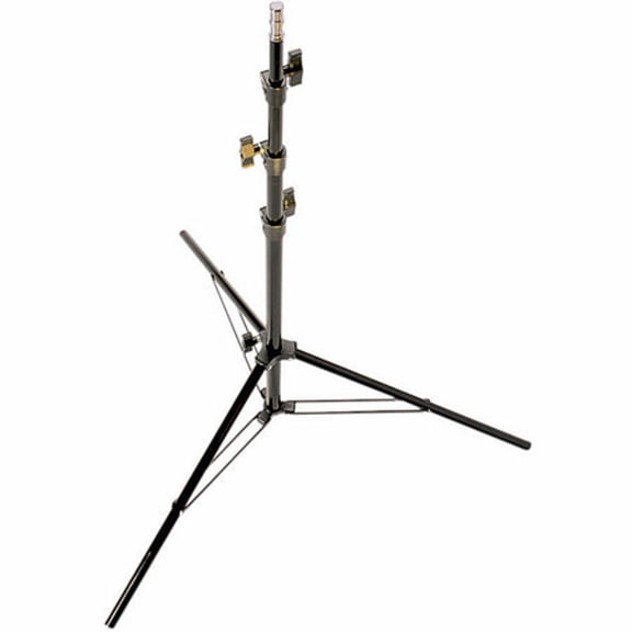 Avenger Midi Kit 7.8' Lightstand, Four Riser, Black Aluminum