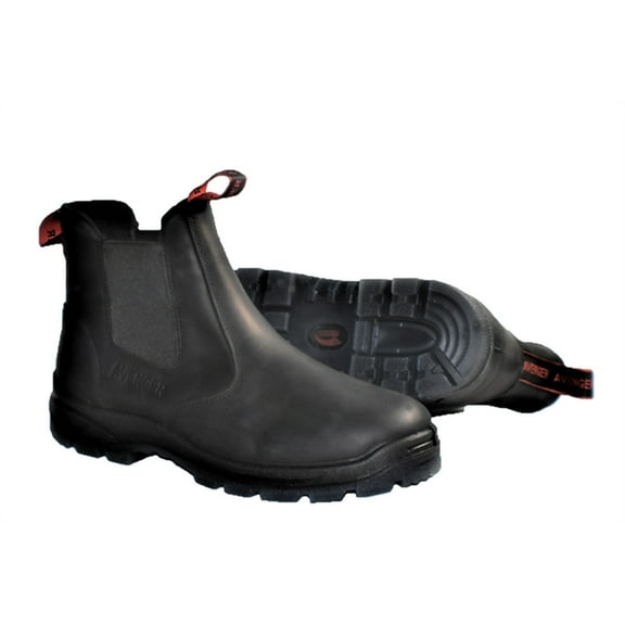 Avenger Black Widow Chelsea Composite Toe Work Boot A1700 Black Mens Size 10