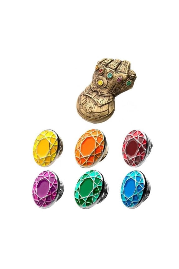 Avenger Infinity Gauntlet Enamel Pin Set
