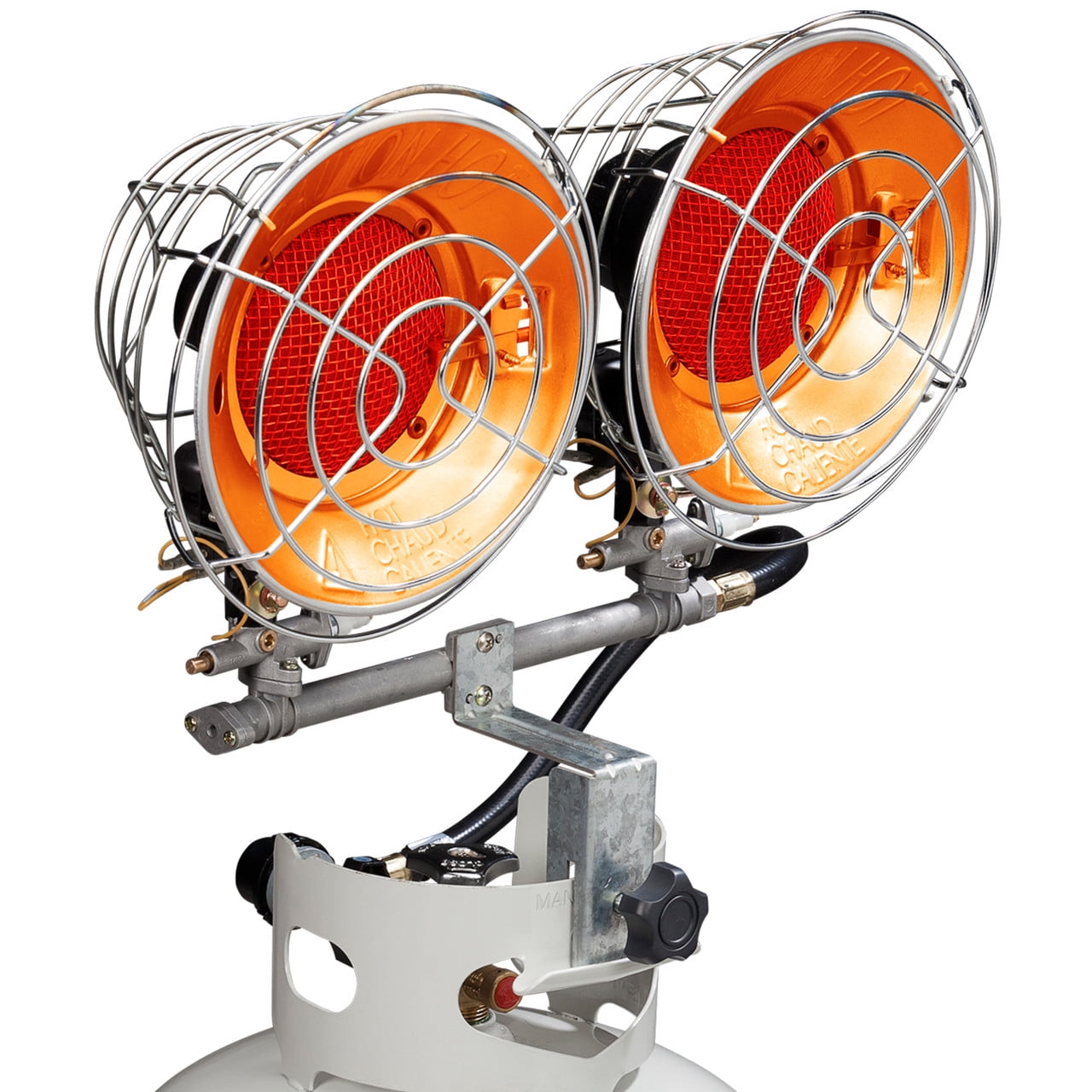 Avenger Infrared Tank Top Propane Heater - Dual Burner, 30,000 BTU, Model#  FBDTP30 - Walmart.com