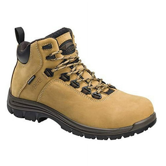 Avenger Men's Wheat Waterproof Work Boot Composite Toe Wheat 13 EE US