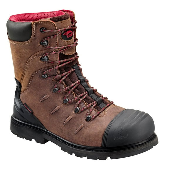 Avenger Hammer - Men's 8" Boot - CN|EH|PR|WP|SF|SR|HR - Brown / Black - Size: 10 - D - (Regular)