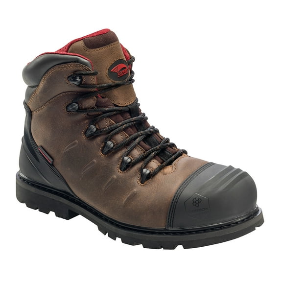 Avenger Work Boots Foundation - Men's Boots - Carbon Nano-Fiber Toe - IC|EH|SR|PR|MT - Brown/Black -Size: 17 - D - (Regular)