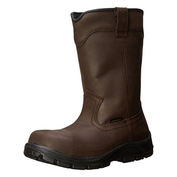 Avenger Hammer Wellington Series - Men's Boots - Carbon Nano-Fiber Toe - IC|EH|SR|PR - Brown/Black - Size: 13M
