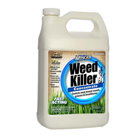 Avenger Non-Toxic, Concentrated Weed Killer, 2.5 Gallon Bottle