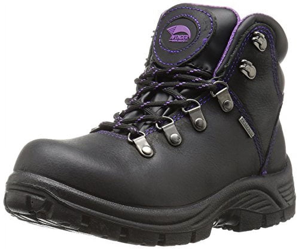 Avenger Women's A7124 Steel Safety Toe Boot