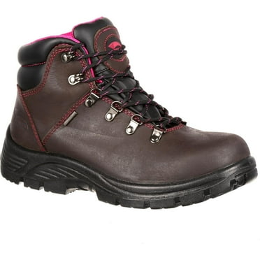 Avenger Women's A7125 Steel Safety Toe Work Boot