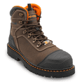 thumbnail image 1 of Avenger Work Boots Hammer MAX Mid - Men's - CN|EH|PR|WP|HR|SR|B&W - Brown - Size: 9 - EE - (Extra Wide), 1 of 10