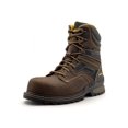 Avenger Work Boots Mens AMax Dozer 8" WP Composite Toe Brown 8710