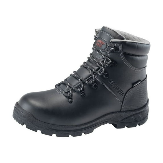 Avenger Work Boots Mens Full-Grain Leather Lace Up Black A8224