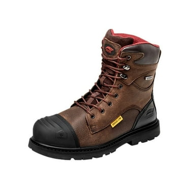 Avenger Work Boots Mens Hammer Waterproof Leather Brown A7556