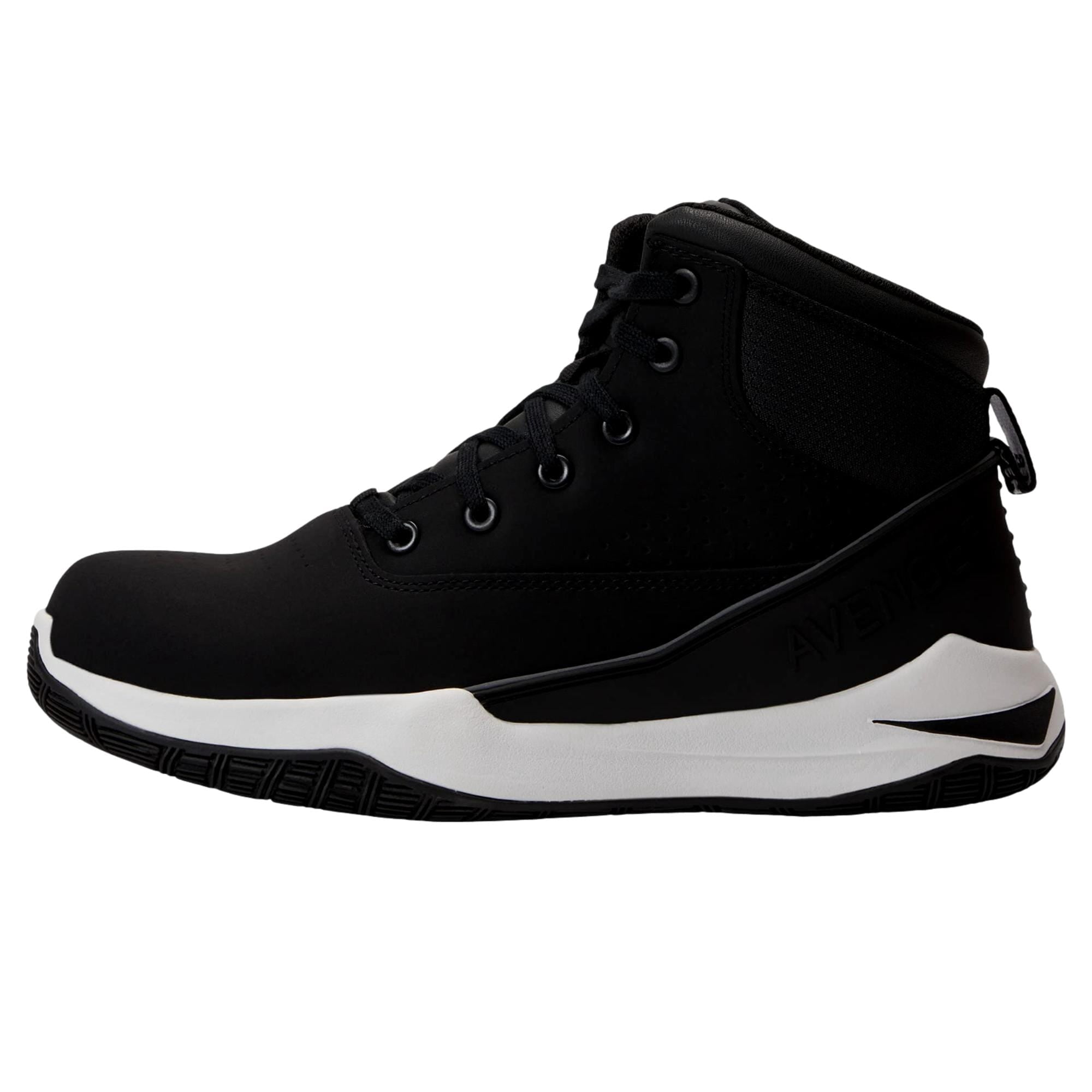 Avenger Work Boots Alley  Industrial Shoe, Black, Size 10 Wide Avenger-Black-Widow-Chelsea-  main image 2