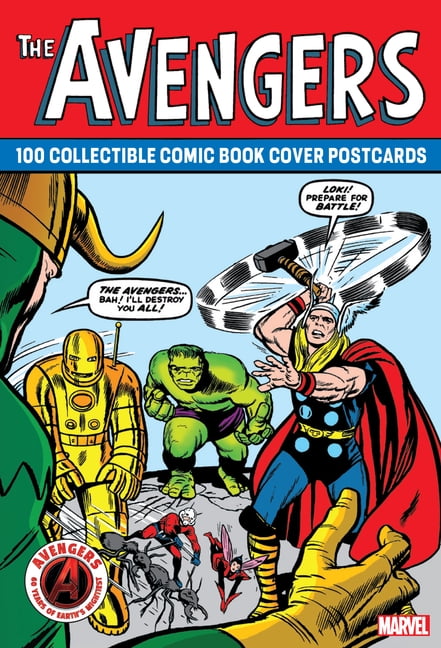 Avengers: 100 Collectible Comic Book Cover Postcards (Other