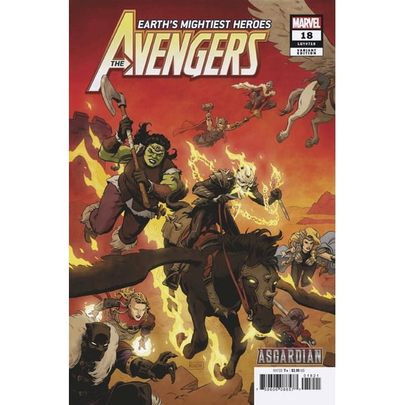 Avengers #18 (Rivera Asgardian Var) Marvel Comics Comic Book
