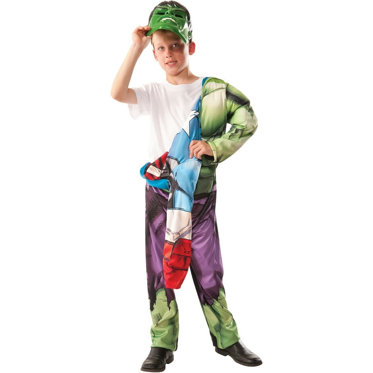 Hulk Captain America Reversible Kids Costume Hulk Captain America Reversible Kids Costume