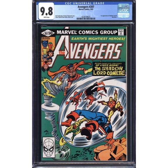 Avengers #207 - CGC 9.8 Comic Book