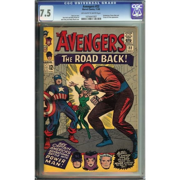 Avengers #22 - CGC 7.5 Comic Book
