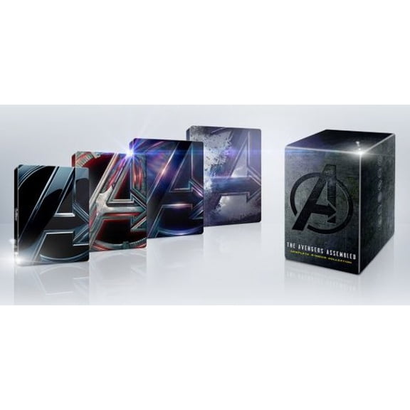 Avengers 4-Movie Collection [SteelBook] [Dig Copy] [4K Ultra HD Blu-ray/Blu-ray]