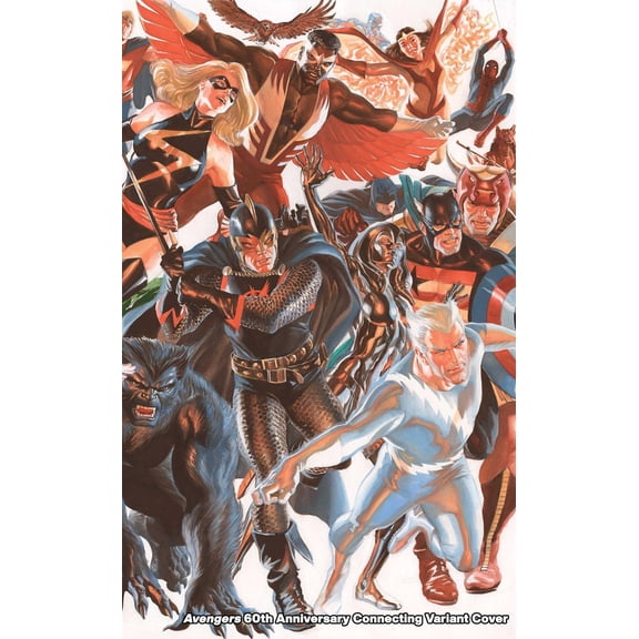 Avengers #5 Alex Ross Connect Avengers Part D Var (Alex Ross Connect Avengers Part D Var) Marvel Prh Comic Book 2023