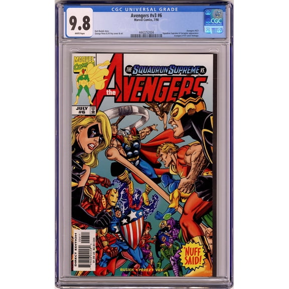Avengers #6 - CGC 9.8 Comic Book