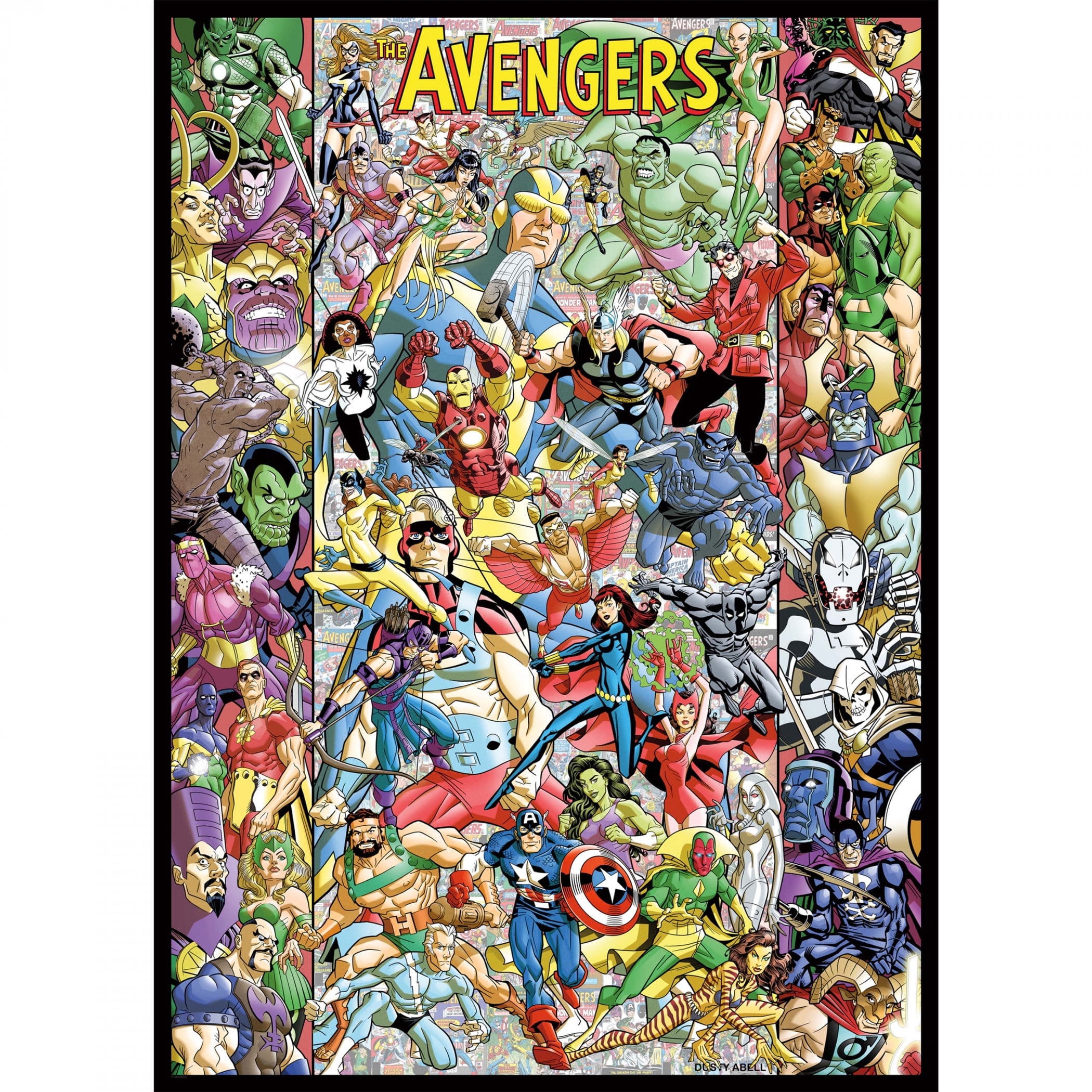 Marvel The Avengers 5000 Piece Jigsaw Puzzle