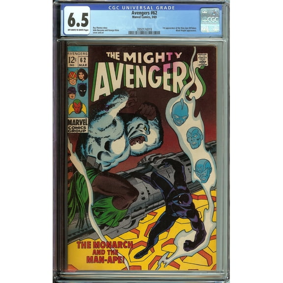 Avengers #62 - CGC 6.5 Comic Book