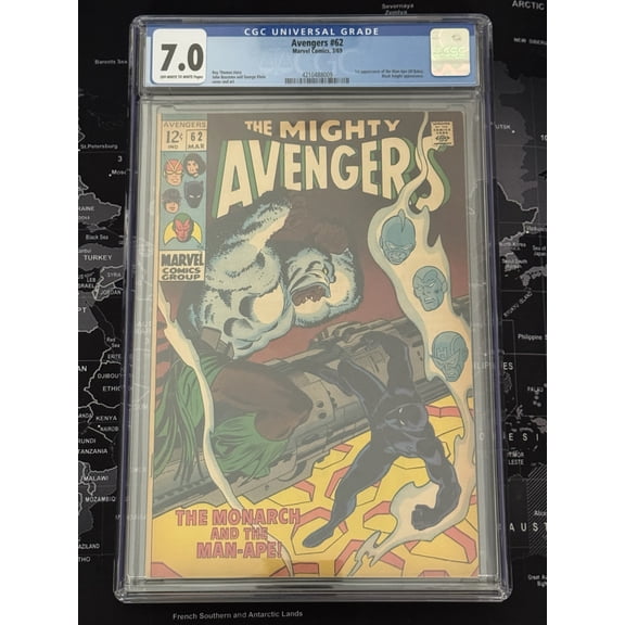 Avengers #62 - CGC 7 Comic Book
