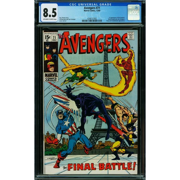 Avengers #71 - CGC 8.5 Comic Book