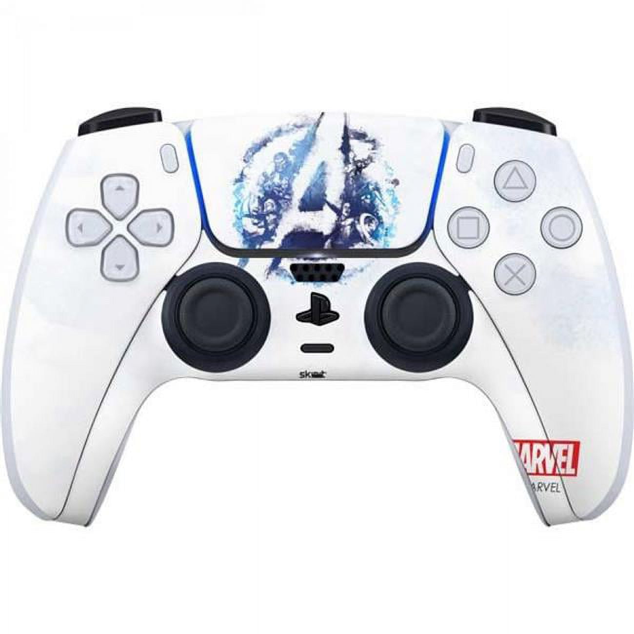 Avengers 826033 Logo PS5 Controller Skin, Blue - Walmart.com