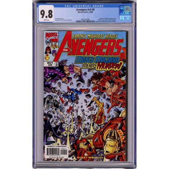 Avengers #9 - CGC 9.8 Comic Book