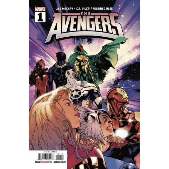 Avengers (9th Series) #1 VF ; Marvel Comic Book
