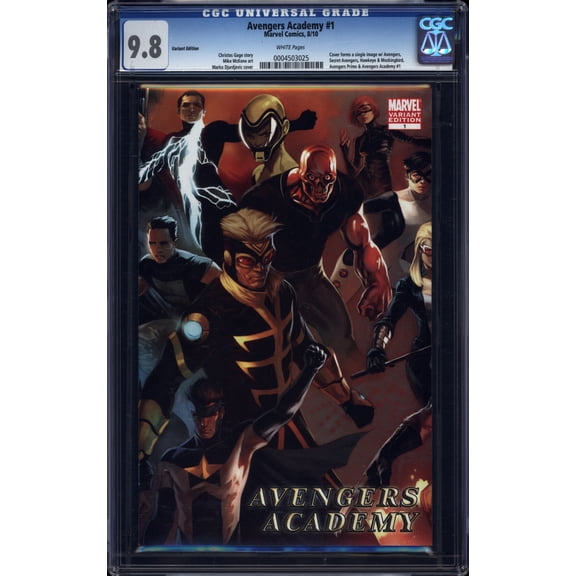 Avengers Academy #1 - CGC 9.8 Comic Book