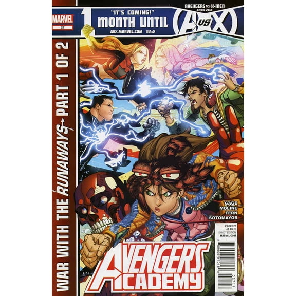 Avengers Academy #27 VF ; Marvel Comic Book