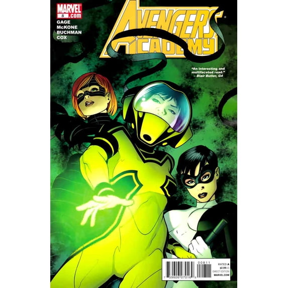 Avengers Academy #8 VF ; Marvel Comic Book