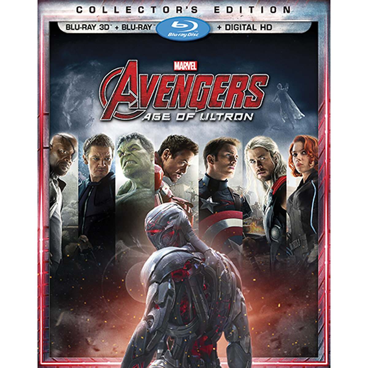 Avengers: Age of Ultron (Collector's Edition) (Blu-ray 3D + Blu-ray + Digital HD) - image 1 of 5