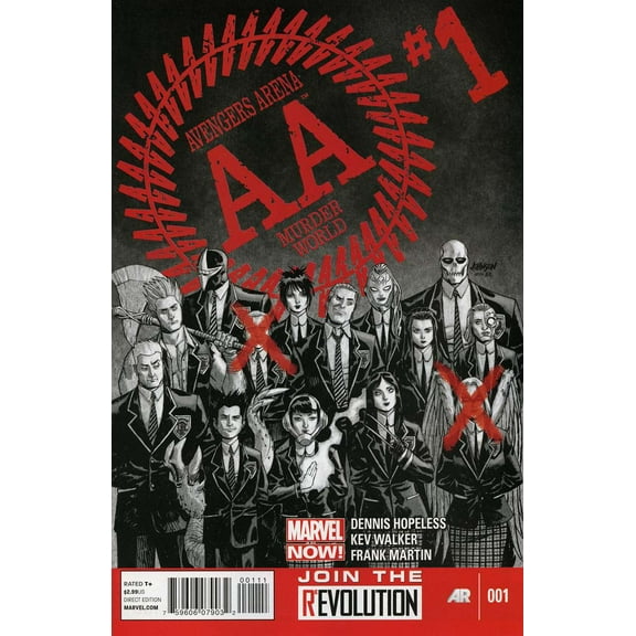 Avengers Arena #1 VF ; Marvel Comic Book