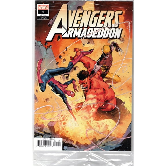 Avengers: Armageddon #1I (with card) VF ; Marvel Comic Book