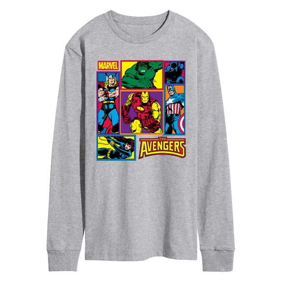 Avengers - Avengers Grid - Men's Long Sleeve Graphic T-Shirt