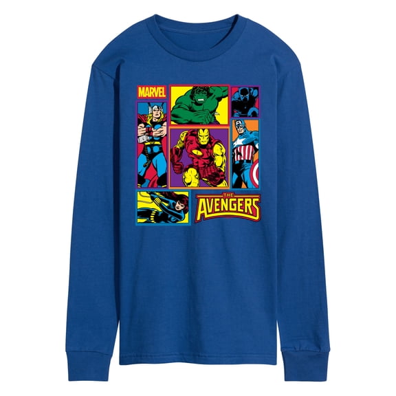 Avengers - Avengers Grid - Men's Long Sleeve Graphic T-Shirt