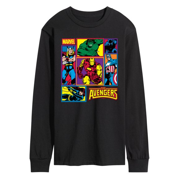 Avengers - Avengers Grid - Men's Long Sleeve Graphic T-Shirt