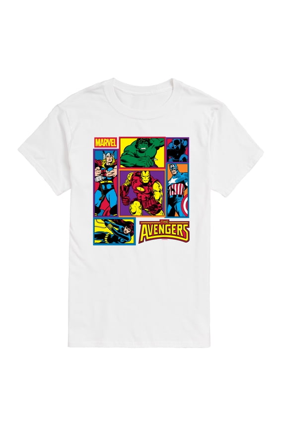 Avengers - Avengers Grid - Men's Short Sleeve Graphic T-Shirt