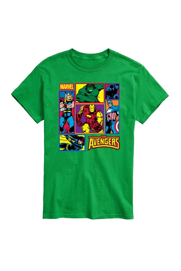 Avengers - Avengers Grid - Men's Short Sleeve Graphic T-Shirt