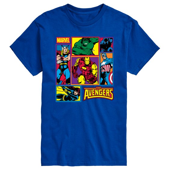 Avengers - Avengers Grid - Men's Short Sleeve Graphic T-Shirt
