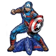 "Avengers Balloon Inflate with Air 26" Tall For Table Centerpiece"
