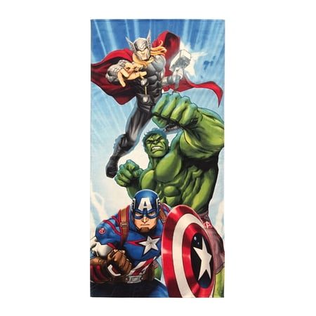 Avengers Battle Ready Beach Towel