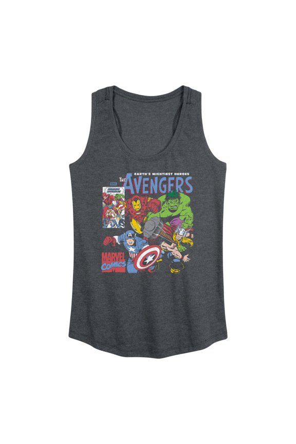 Avengers - Boxes - Women's Racerback Graphic Tank