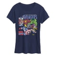 thumbnail image 1 of Avengers - Boxes - Women's Short Sleeve Graphic T-Shirt, 1 of 4