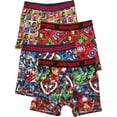 thumbnail image 1 of Avengers Boys Boxer Brief Underwear, 4-Pack, Sizes XS-XL, 1 of 7