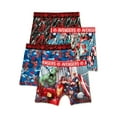 thumbnail image 1 of Avengers Boys Boxer Briefs Underwear, 4-Pack, Sizes 4-10, 1 of 1