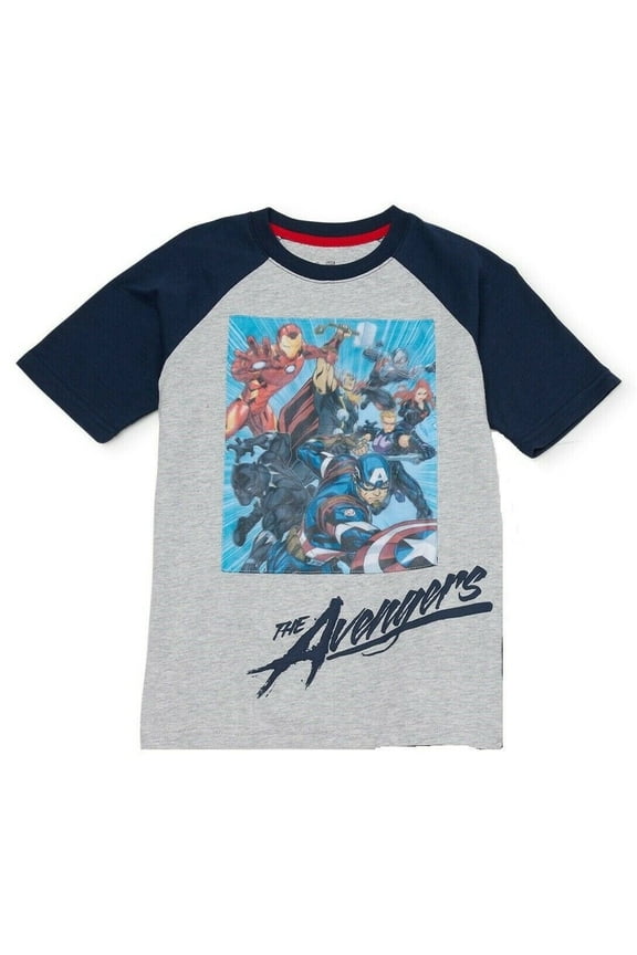 Avengers Boys Short Sleeve Top